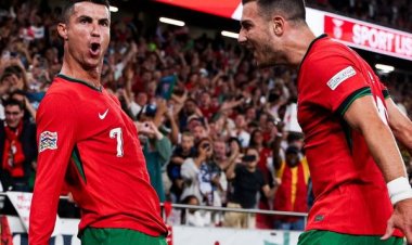 CR7 sai do banco, marca e garante vitória de Portugal contra a Escócia