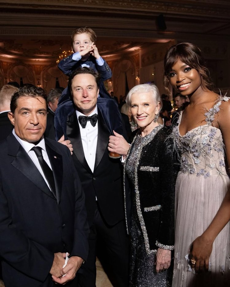 Maria Borges é convidada de honra no evento de Donald Trump nos EUA com Elon Musk e Maye Musk