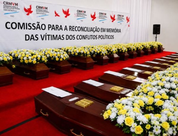 Governo de Angola entrega restos mortais de mais de 500 vítimas do 27 de Maio de 1977