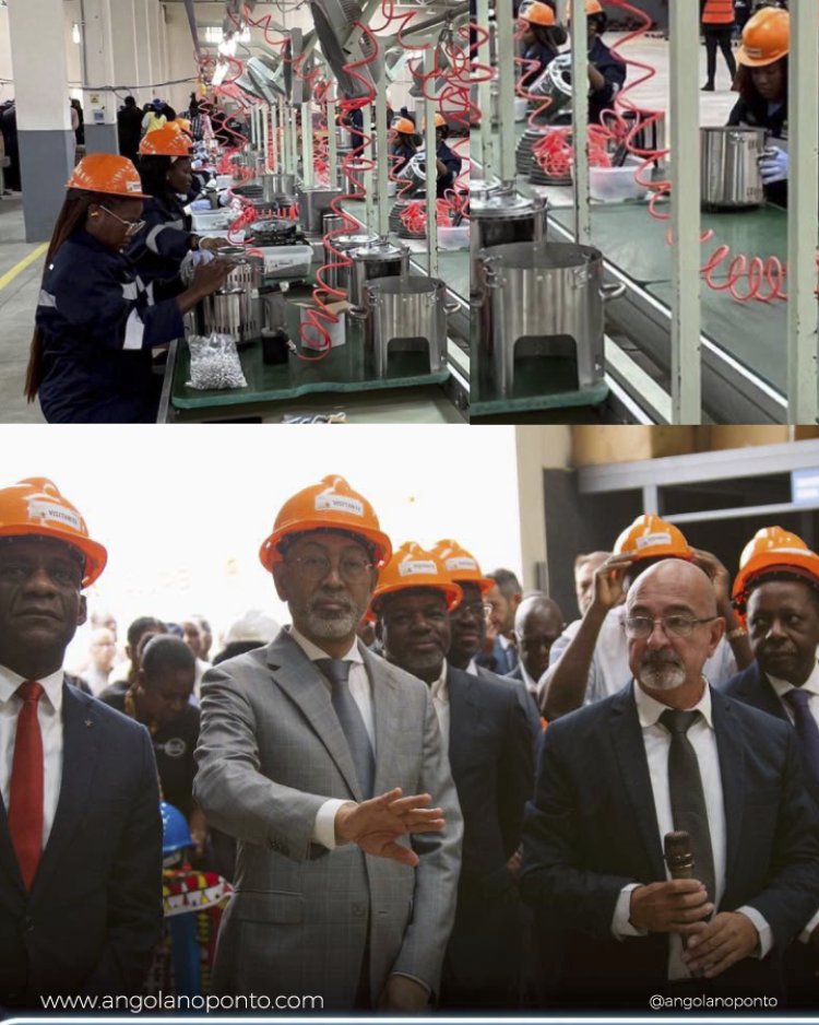 Eni inaugura fábrica de fogareiros; projeto promete transformar a vida de milhares de angolanos