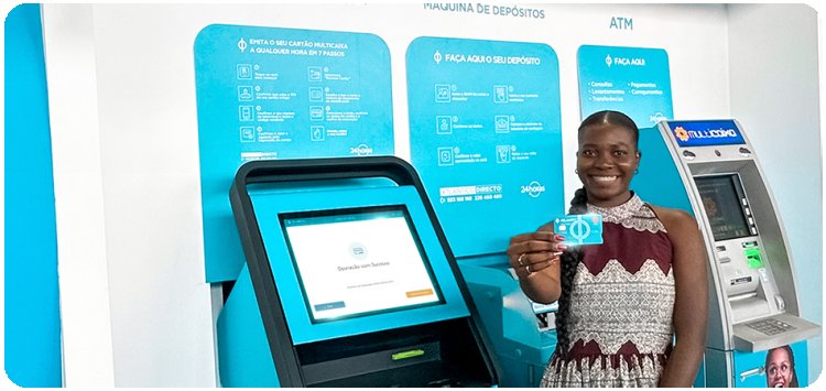 Banco Millennium Atlântico lança primeiro cartão de débito em kwanzas com uso internacional